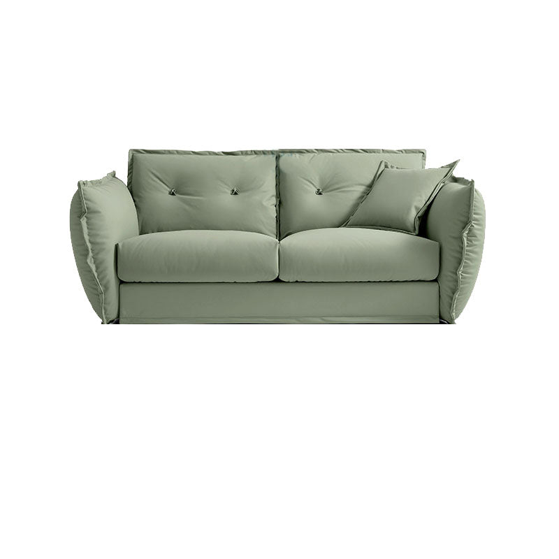 Pillow Top Arm Loveseat Stain Resistant Sofa with Tufted Back