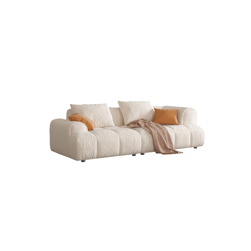 Modern Standard Sofa Square Arm Cushions Sofa for Living Room