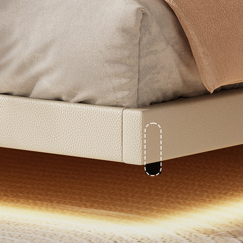 Solid Wood Platform Bed Frame Contemporary White Platform Bed