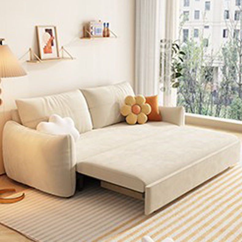 Detachable Mattress Futon Foldable Pillow Included Sleeper Sofa