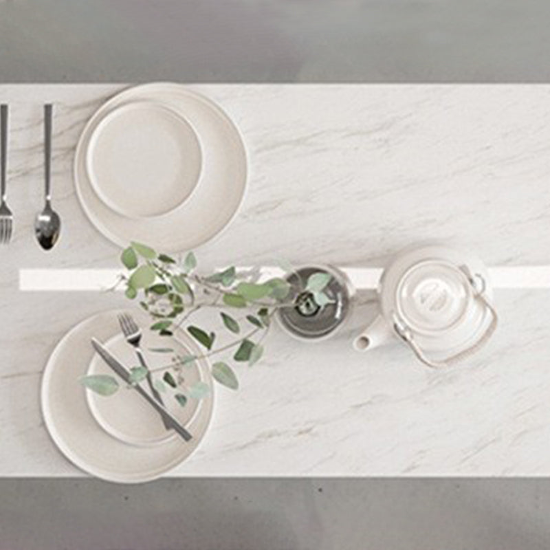 Modern Bar-height Table FauxMarble Top Bistro Pub Table for Patio Use