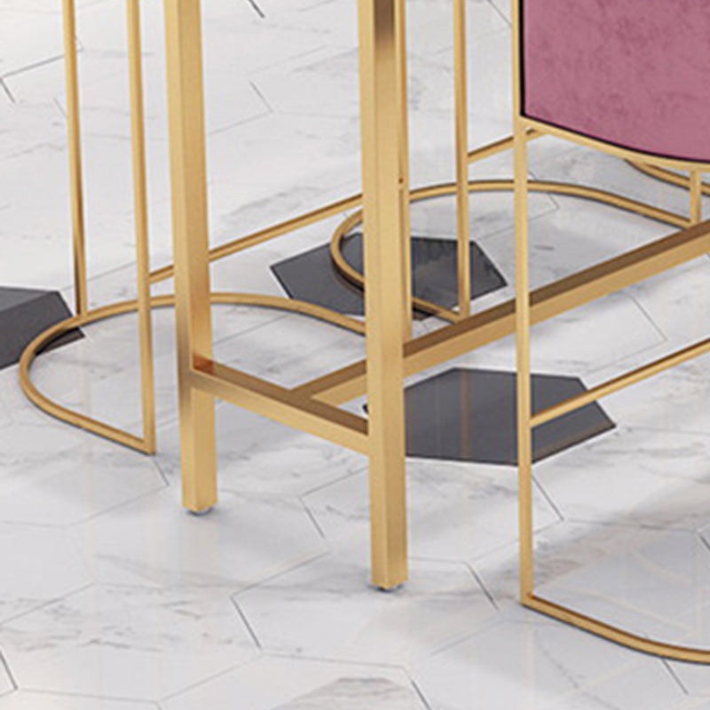 Modern Bar-height Table FauxMarble Top Bistro Bar Table for Living Room