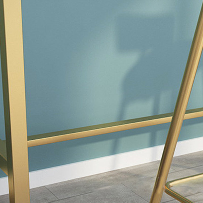 Modern Bar-height Table FauxMarble Top Bistro Bar Table for Patio Use