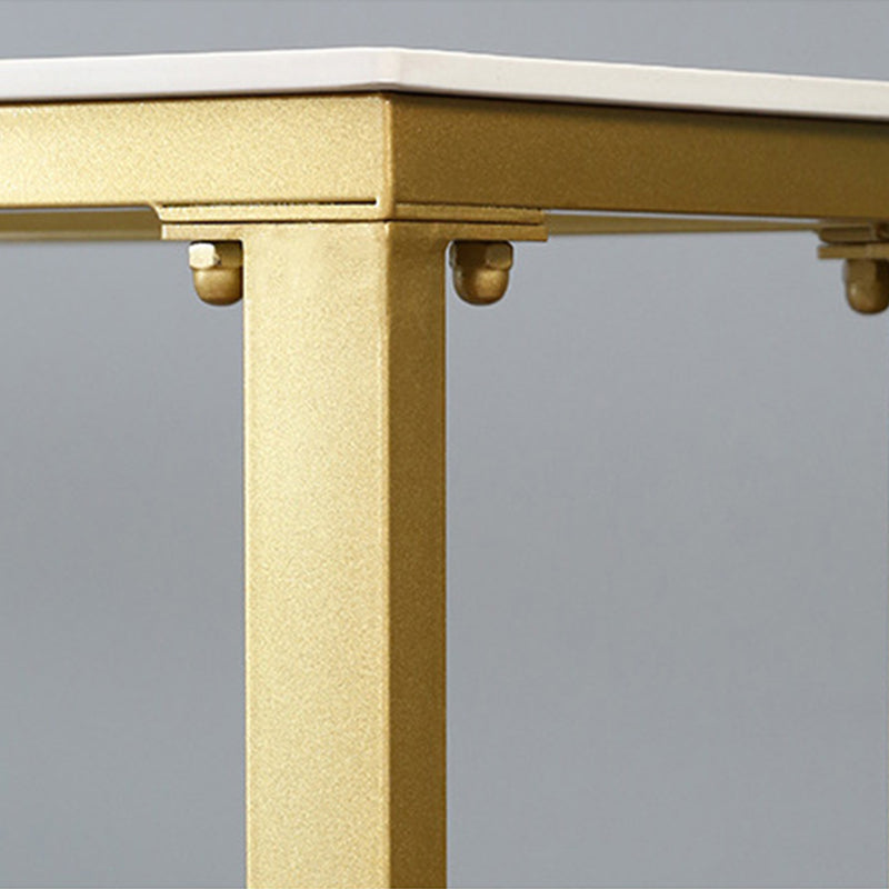 Modern Bar Height Table Stone Top Bistro Bar Table for Patio Use