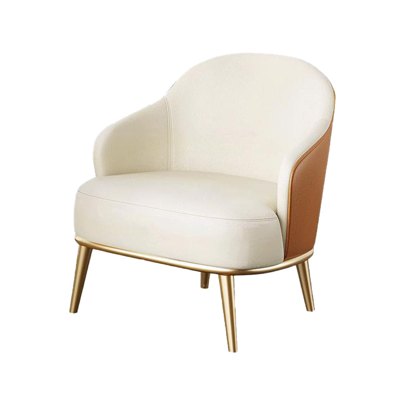 Contemporary Barrel Accent Chair Modern Arms Included Accent Armchair
