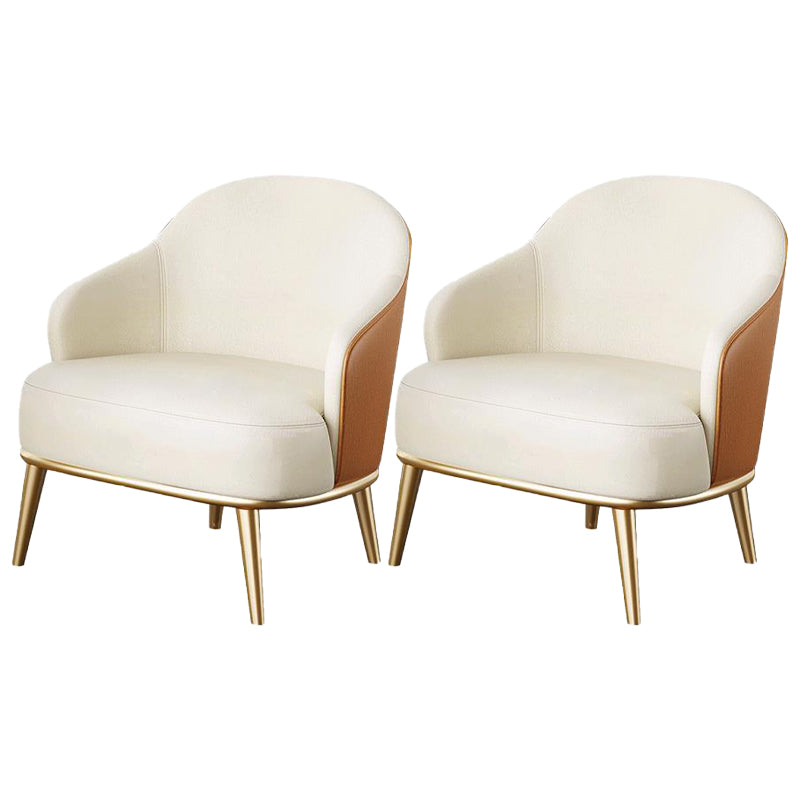 Contemporary Barrel Accent Chair Modern Arms Included Accent Armchair