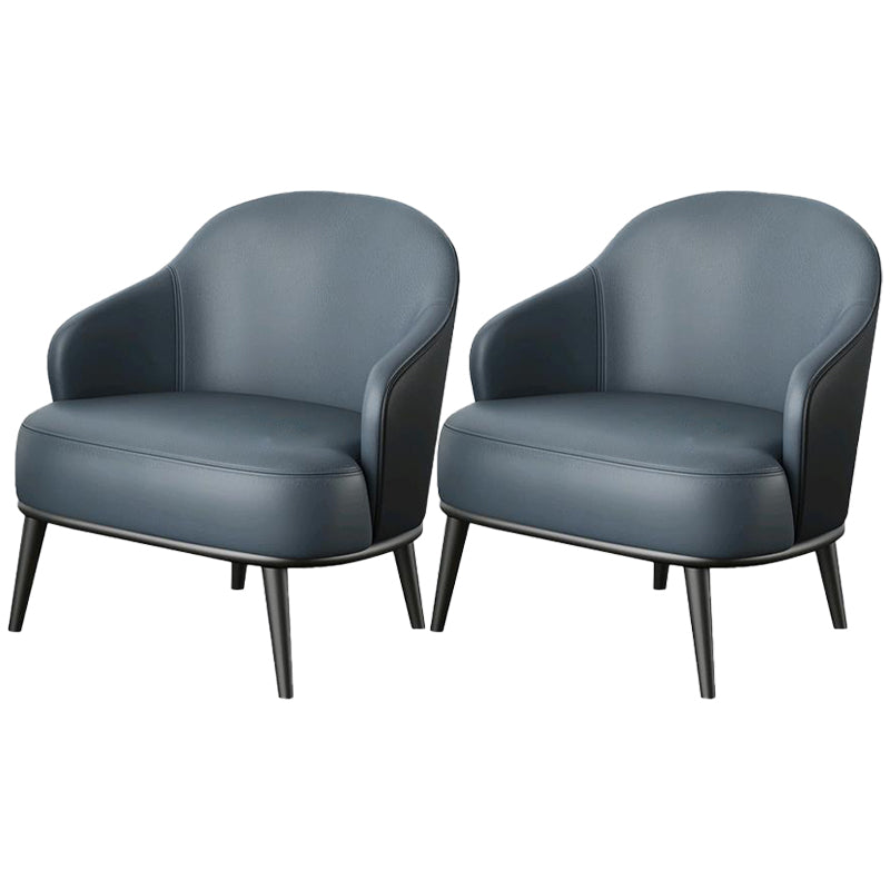 Contemporary Barrel Accent Chair Modern Arms Included Accent Armchair