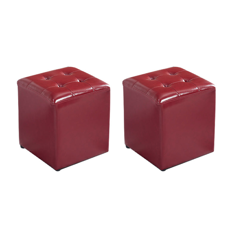 White Modern Square Standard Stain Resistant Standard for Drawing Room