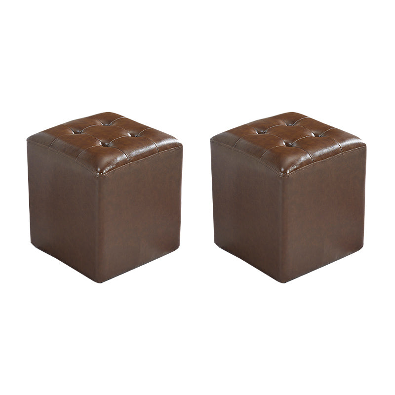 White Modern Square Standard Stain Resistant Standard for Drawing Room