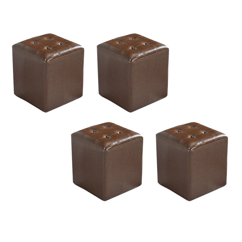 White Modern Square Standard Stain Resistant Standard for Drawing Room