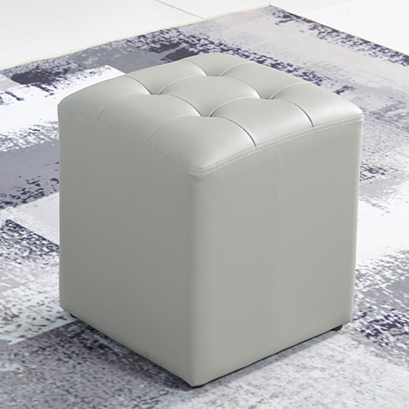 White Modern Square Standard Stain Resistant Standard for Drawing Room