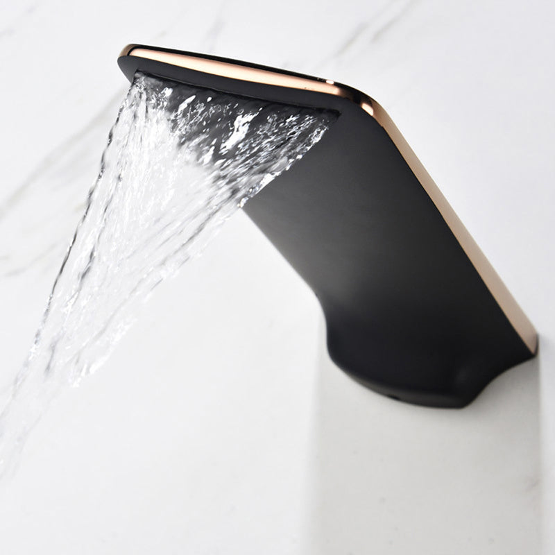 Wall Mounted Bathroom Faucets Glam Style Lever Handles Faucets