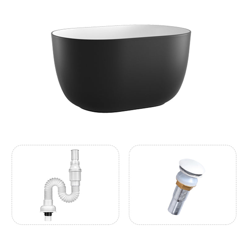 Modern Vessel Lavatory Sink Oval Porcelain with Pop-Up Drain Vessel Sink
