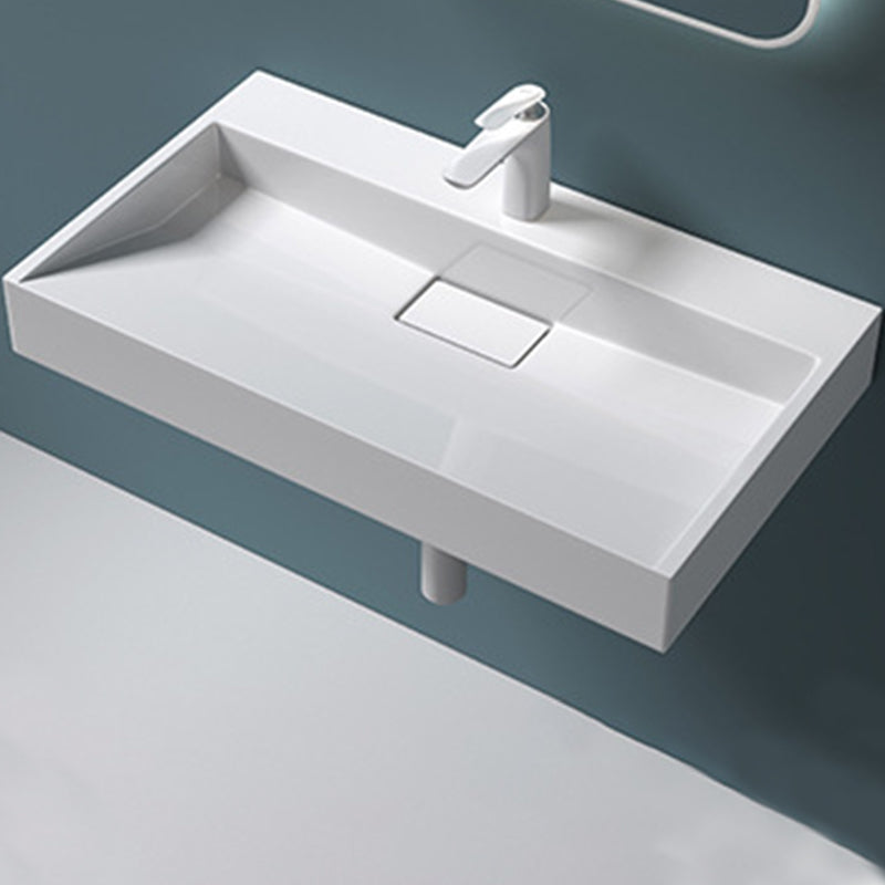 Modern Stone Bathroom Sink Square No Craftsmanship Bathroom Sink