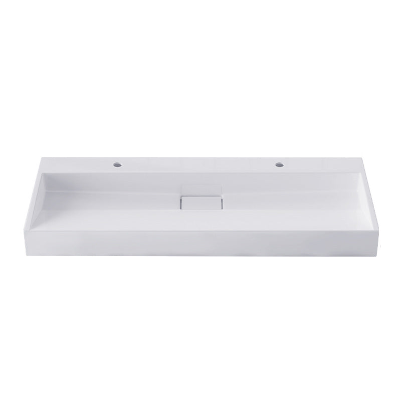 Modern Stone Bathroom Sink Square No Craftsmanship Bathroom Sink