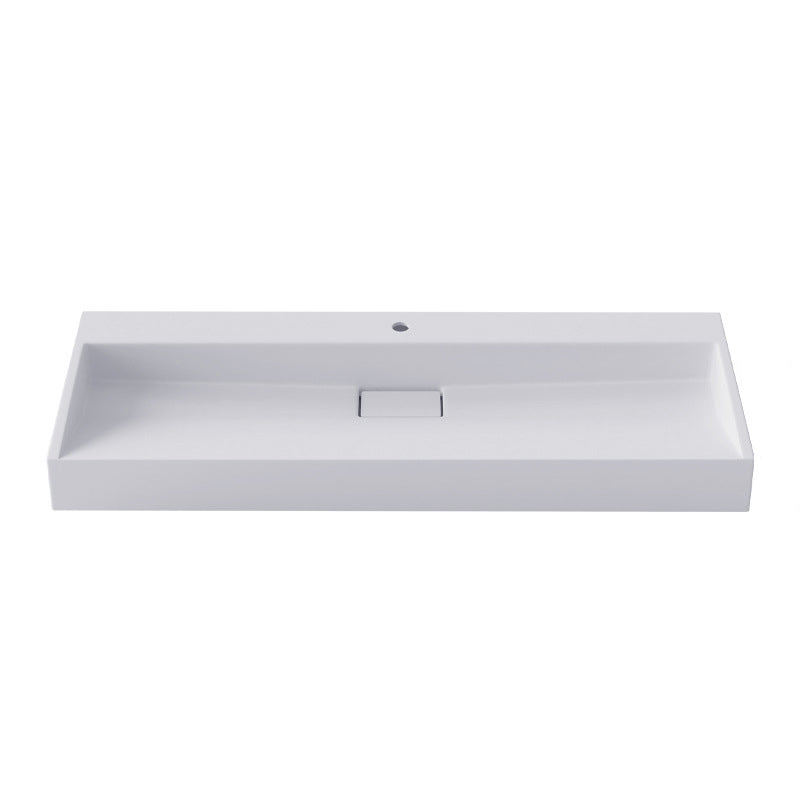 Modern Stone Bathroom Sink Square No Craftsmanship Bathroom Sink