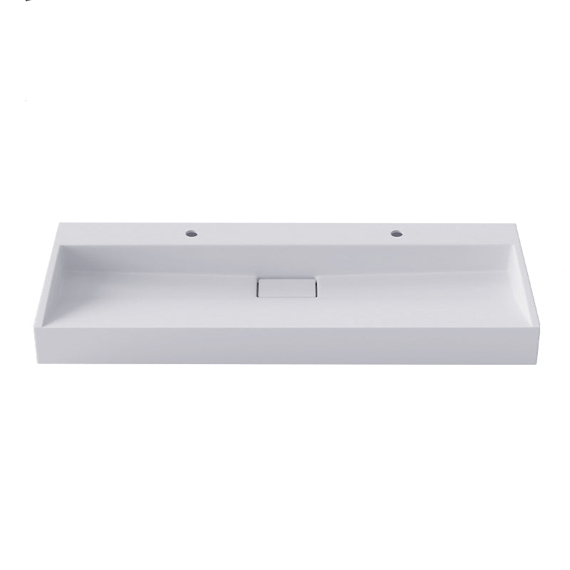 Modern Stone Bathroom Sink Square No Craftsmanship Bathroom Sink