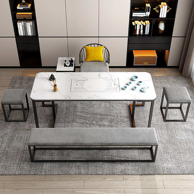 Grey Upholstered Dining Chairs Metal Windsor Back Arm Chairs