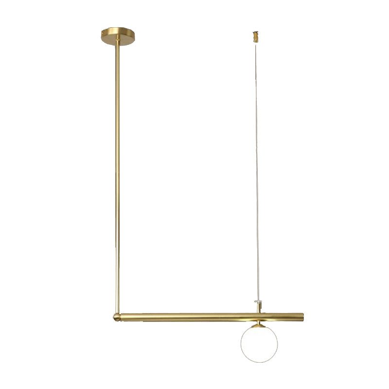 Modern Island Light Glass Hanging Lighting Fixture for Dining Room