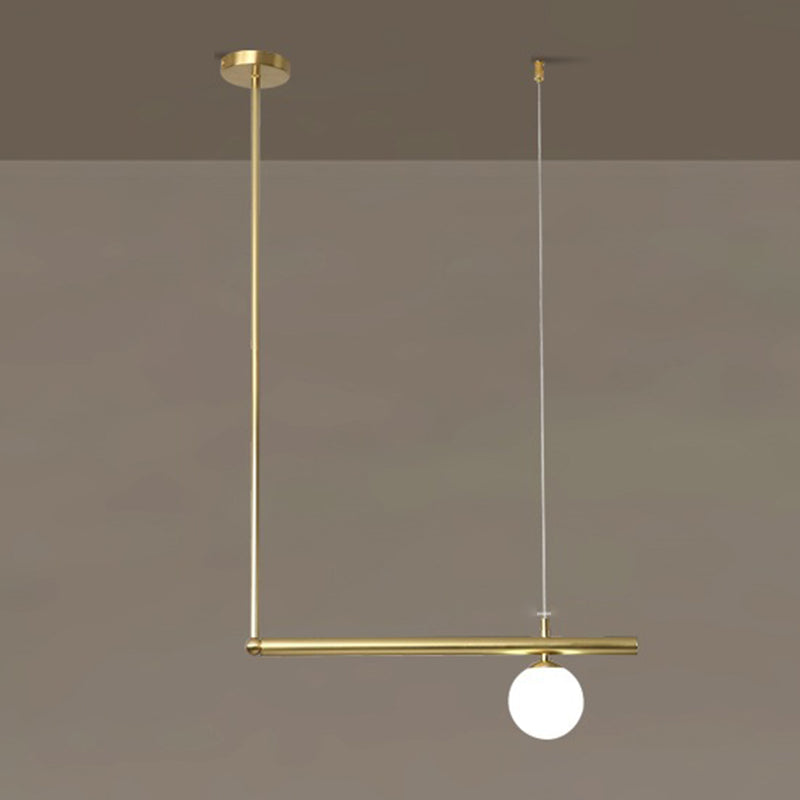 Modern Island Light Glass Hanging Lighting Fixture for Dining Room
