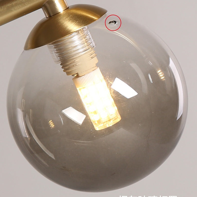 Modern Simple Island Light Glass Hanging Light for Dining Room