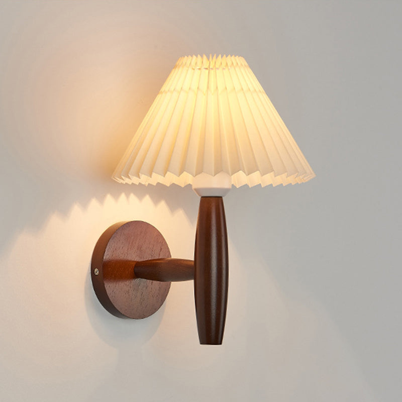 Contemporary Wall Light Wood Lighting with Shaded for Room Restaurant