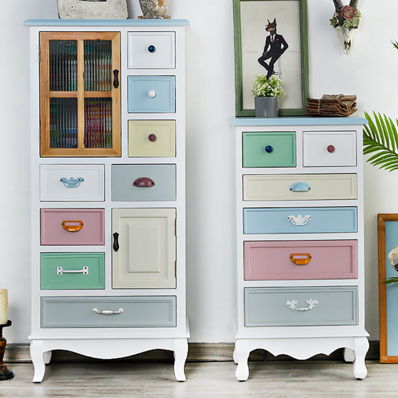 14.82-inch Width Storage Chest Nautical Dresser with 8 Drawers