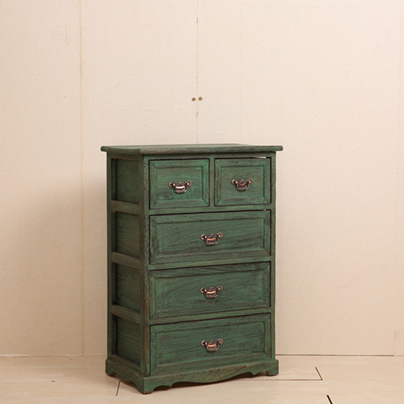 Coastal Storage Chest Dresser Solid Wood Storage Chest with 4/5/6 Drawers