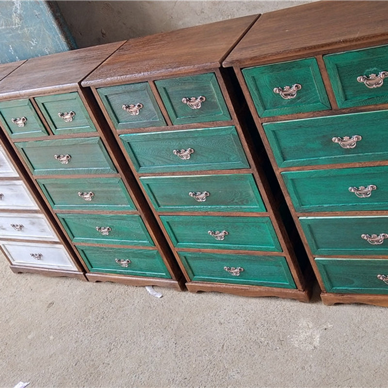 Coastal Storage Chest Dresser Solid Wood Storage Chest with 4/5/6 Drawers