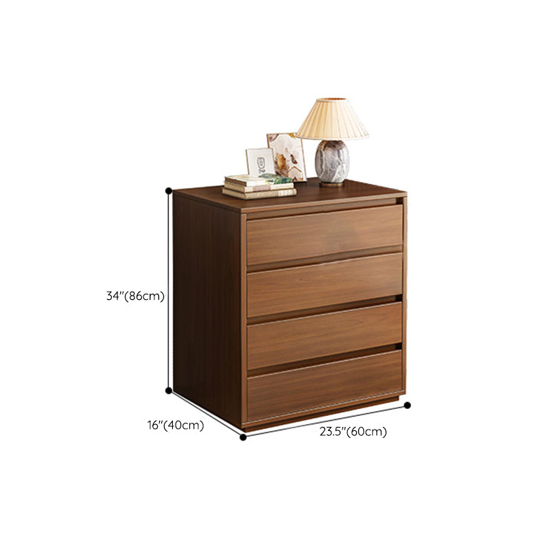 Contemporary Storage Chest Wood Storage Chest for Bedroom 15.7" Wide