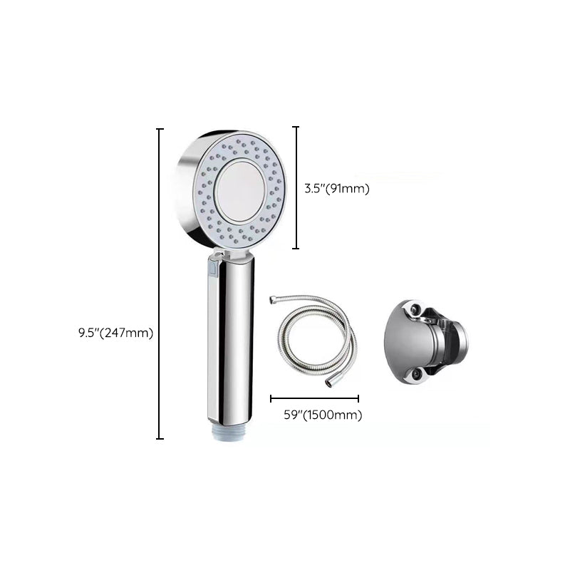 Modern Handheld Shower Head Plastic Wall-mounted Shower Head