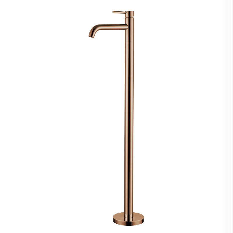 Modern Freestanding Bathtub Faucet Metal Bathroom Faucet with Handle