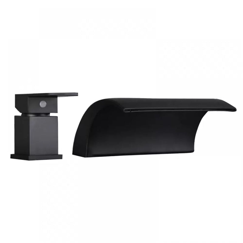 Contemporary Bath Faucet Trim Metal Deck Mounted Bathroom Faucet
