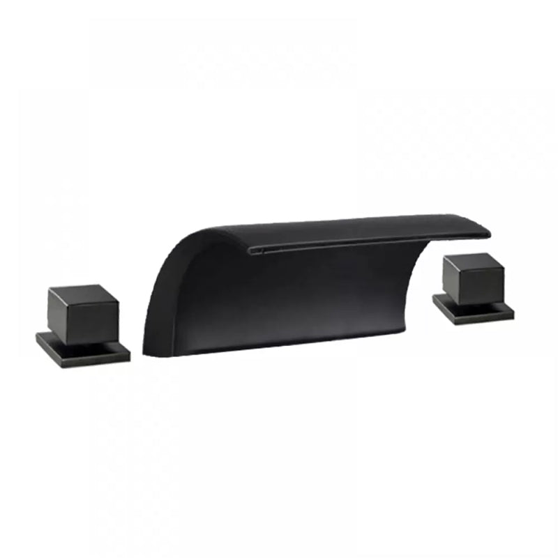 Contemporary Bath Faucet Trim Metal Deck Mounted Bathroom Faucet