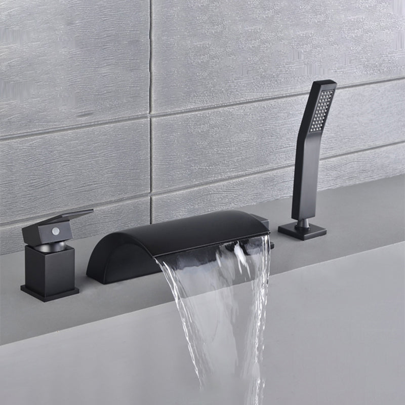 Contemporary Bath Faucet Trim Metal Deck Mounted Bathroom Faucet