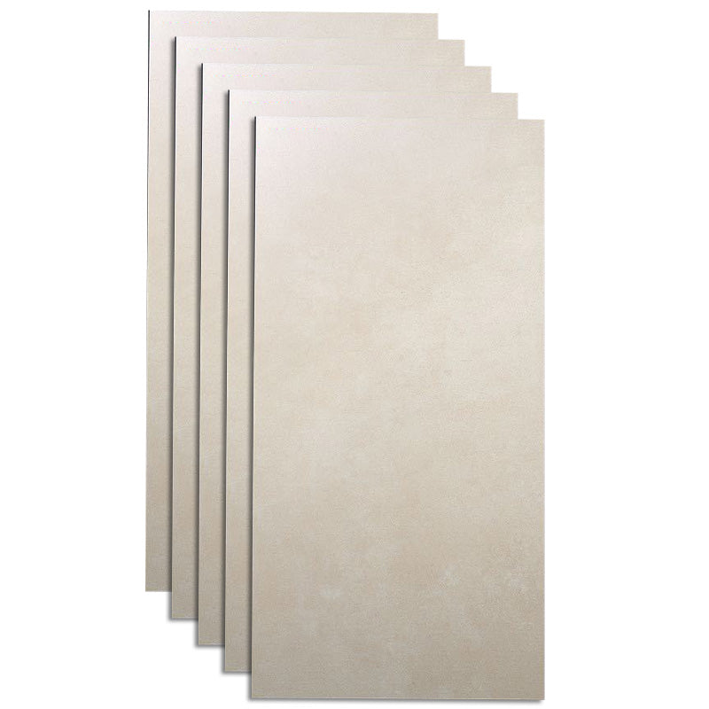 Carrelage de sol d'intérieur en porcelaine, carrelage mural rectangulaire de couleur unie pour salon