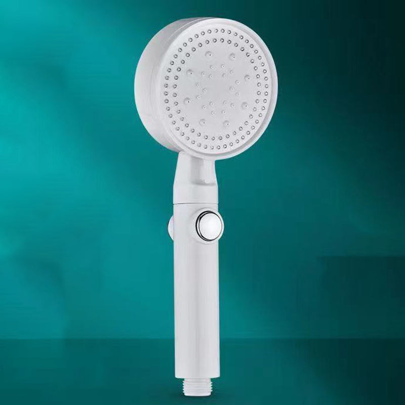 Modern Plastic Shower Head Adjustable Spray Pattern Handheld Shower Head