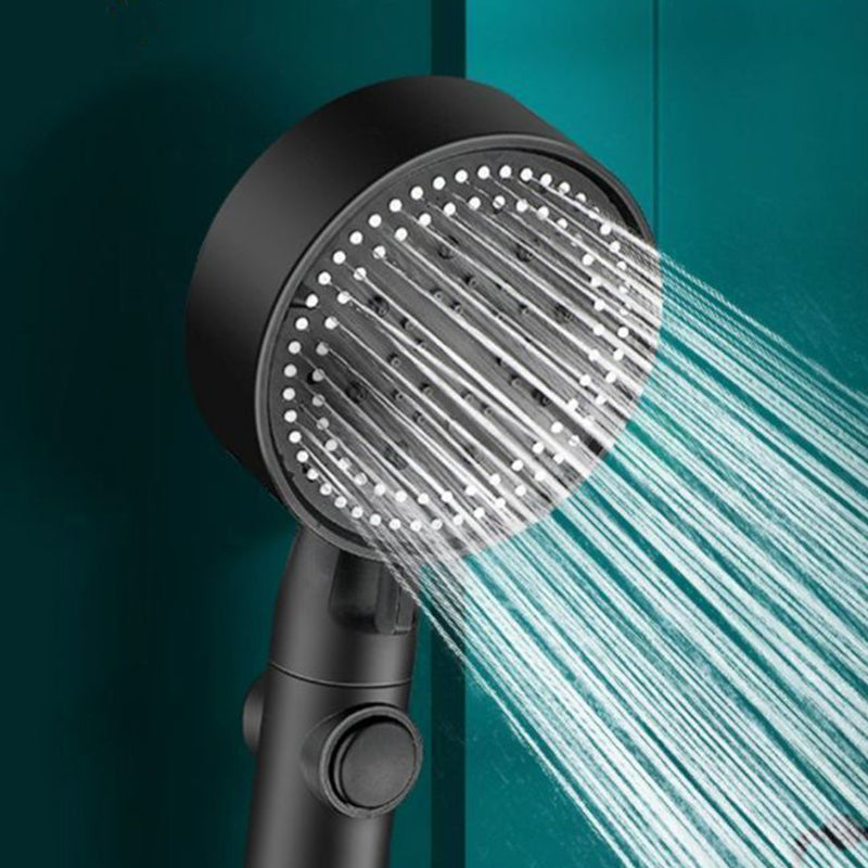 Modern Plastic Shower Head Adjustable Spray Pattern Handheld Shower Head