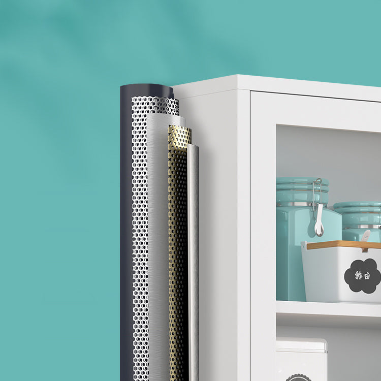 Rectangle Standard Bookcase Scandinavian Bookshelf with Door