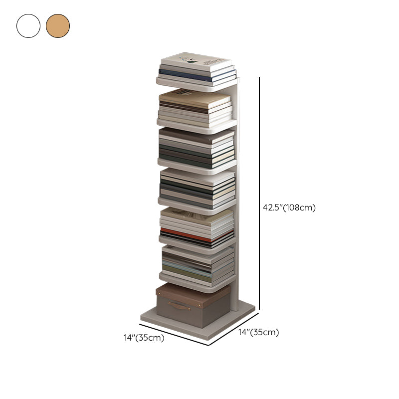 Modern Manufactured Wood Etagere Open Bookshelf for any Room