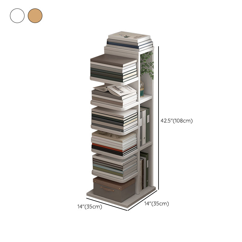 Modern Manufactured Wood Etagere Open Bookshelf for any Room