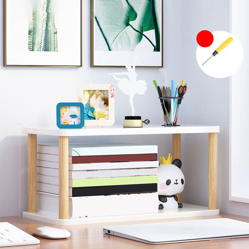 Standard Contemporary Shelf Bookcase Engineered Wood Open Bookcase