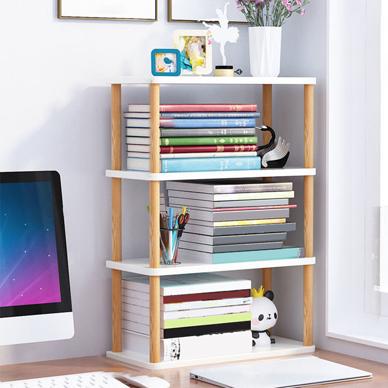 Standard Contemporary Shelf Bookcase Engineered Wood Open Bookcase