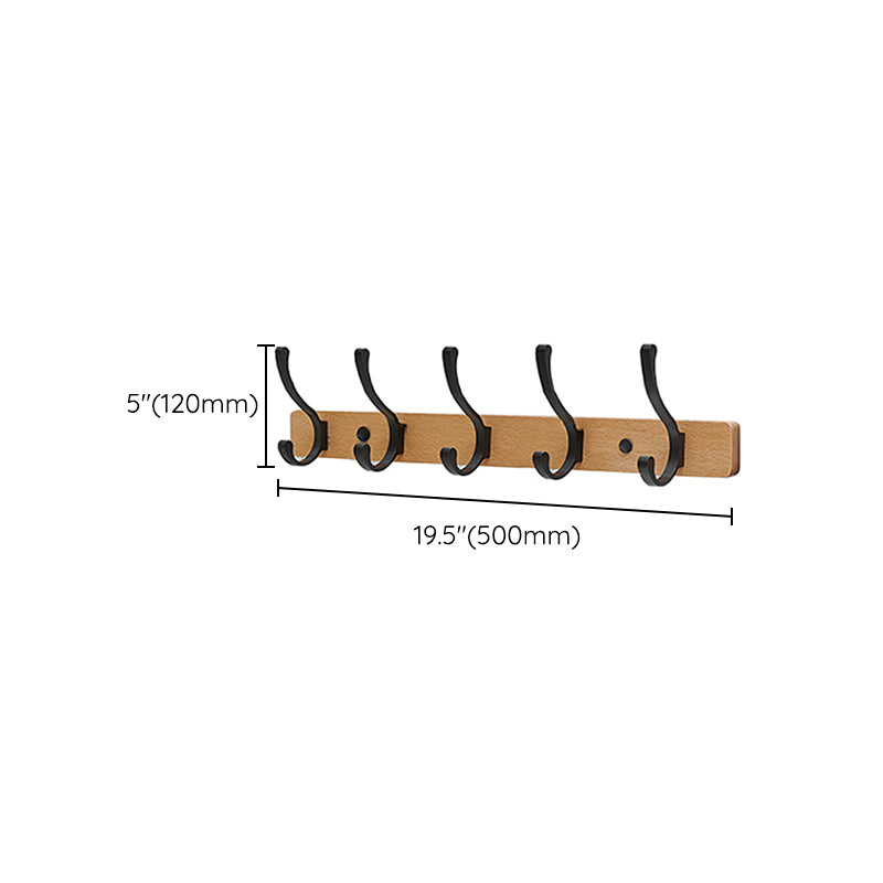 Metal and Wood Bathroom Accessory as Individual or as a Set in Black