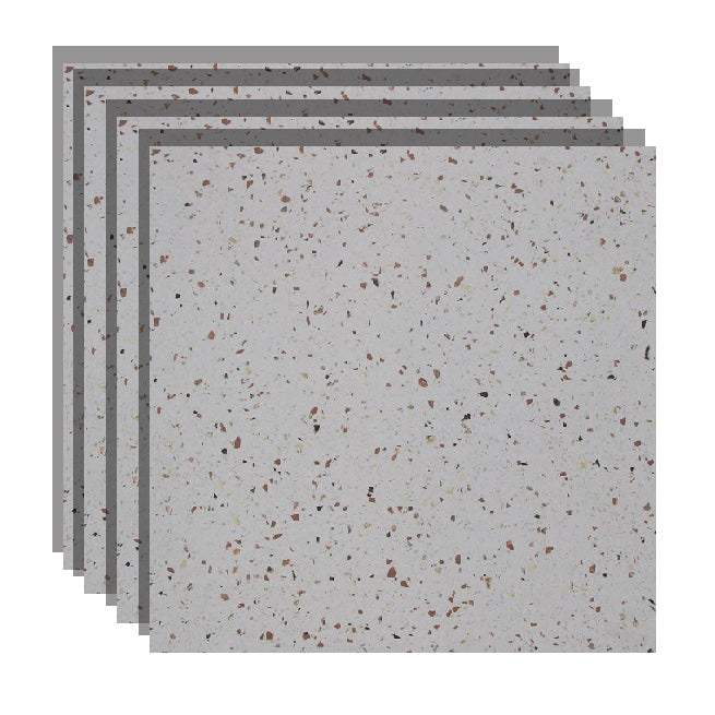 23.6" X 23.6" Square Floor Tile Straight Edge Texture Design Floor Tile