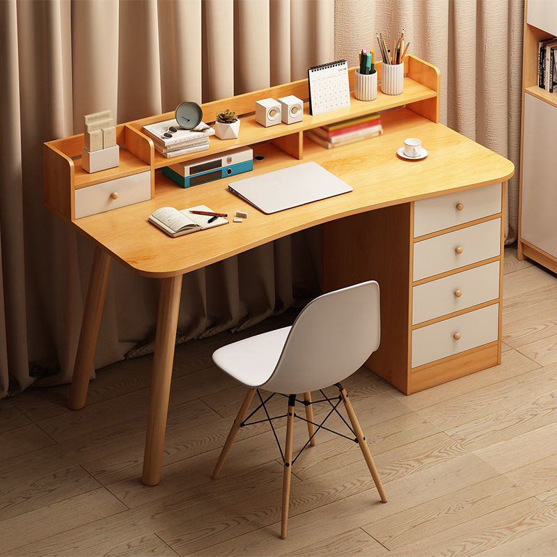 Manufacture Wood Writing Desk 19.69-inch Wide Writing Desk with Drawers