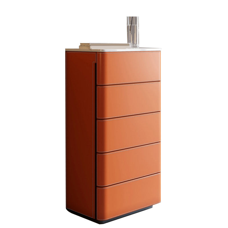 Contemporary Dresser Stone Storage Chest Dresser with 2/3/4/5 Drawers