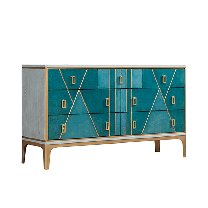 Classic Glam Storage Chest Solid Wood Storage Chest Dresser with 3/6/7 Drawers