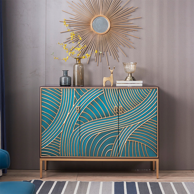 15.6-inch W Solid Wood Storage Chest Classic Glam Storage Chest Dresser