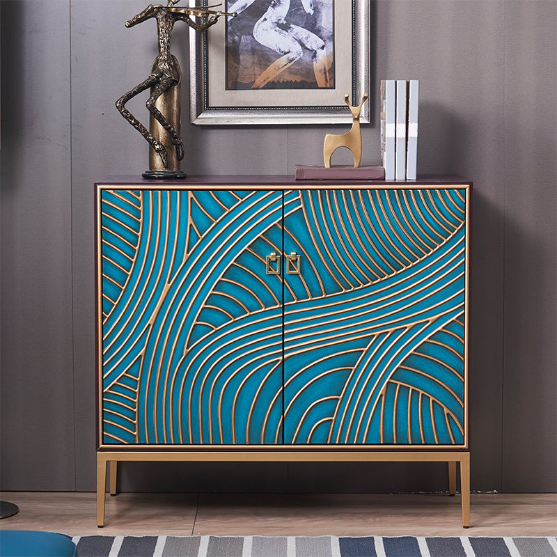 15.6-inch W Solid Wood Storage Chest Classic Glam Storage Chest Dresser